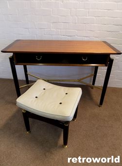 Mid Century G PLAN Dressing Table Desk Stool