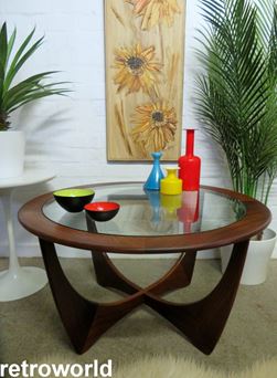 Vintage Mid Century Retro 60s 70s Teak G Plan Astro Coffee Table