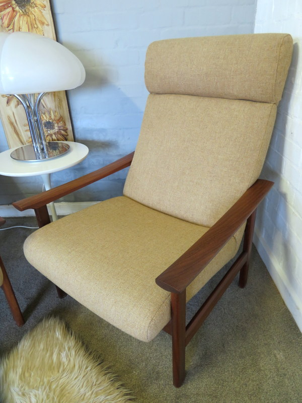 Vintage Mid Century Retro 60s Pair of CORNWELL NORTON Lounge Armchair