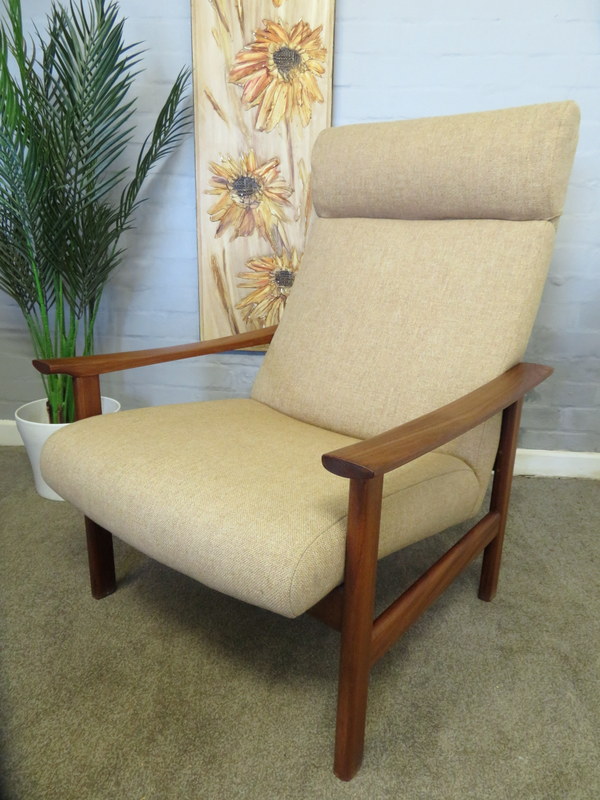 Vintage Mid Century Retro 60s Pair of CORNWELL NORTON Lounge Armchair