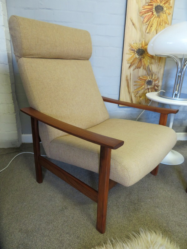 Vintage Mid Century Retro 60s Pair of CORNWELL NORTON Lounge Armchair