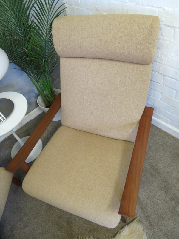 Vintage Mid Century Retro 60s Pair of CORNWELL NORTON Lounge Armchair