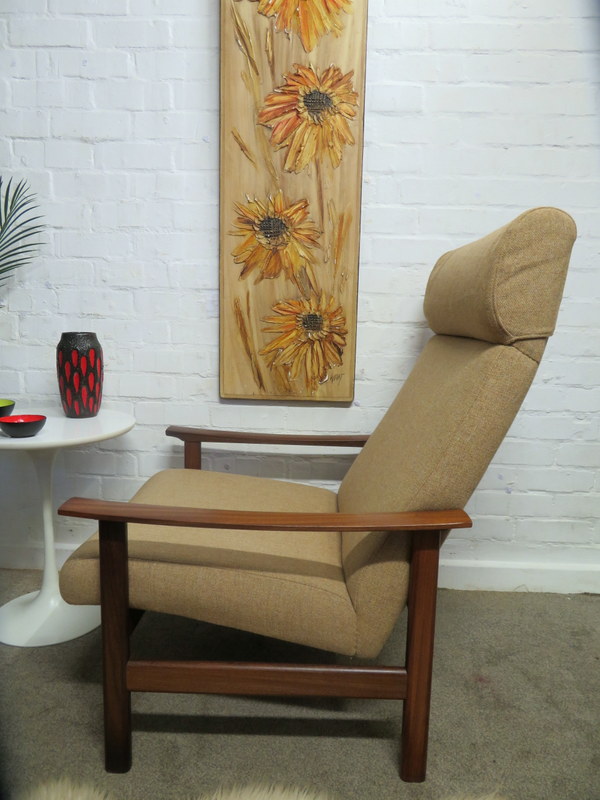 Vintage Mid Century Retro 60s Pair of CORNWELL NORTON Lounge Armchair