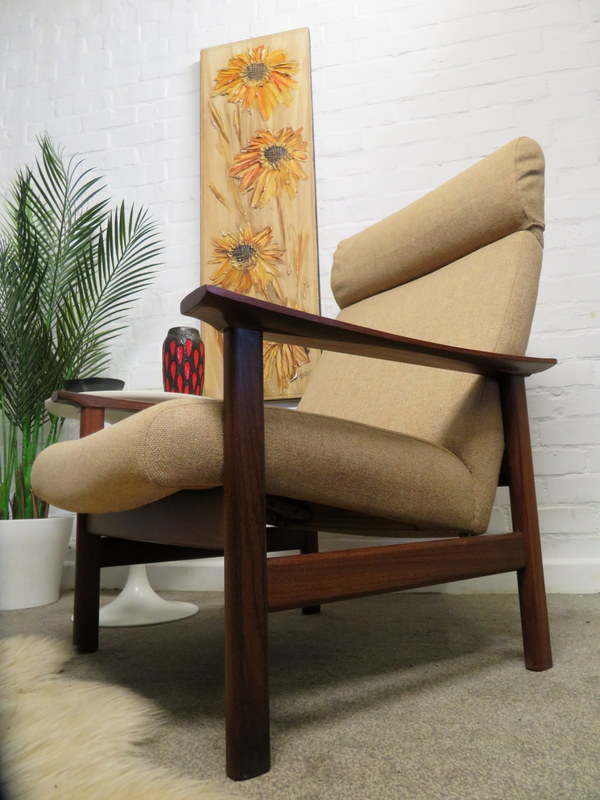 Vintage Mid Century Retro 60s Pair of CORNWELL NORTON Lounge Armchair