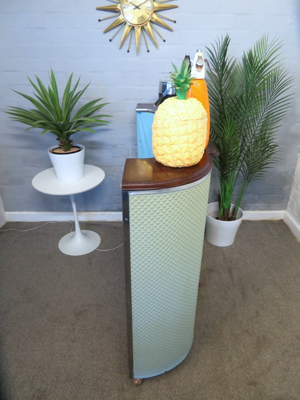 Vintage Mid Century 60s 70s Home Cocktail Drinks Bar Cabinet