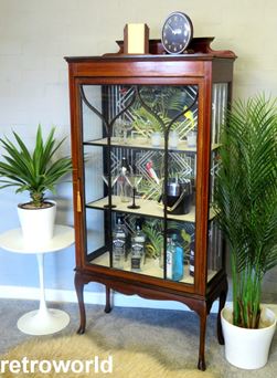 Vintage Retro 50s 60s Cocktail Drinks Cabinet Bar Unit