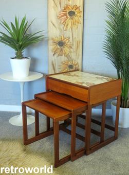 Vintage Mid Century Retro 60s Franco Albini Rattan Wicker Coffee Table