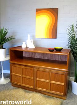 Mid Century Vintage Retro Single Bay Set Poul Cadovius Cado Teak Wall Shelving Unit