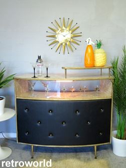 Vintage Mid Century Retro 50s 60s Atomic Kitsch Table Lamp