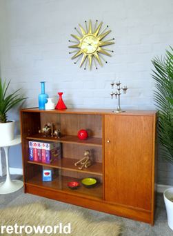 Vintage Mid Century Retro 60s 70s Teak Staples Ladderax Wall Shelving Modular Display & Storage System Unit