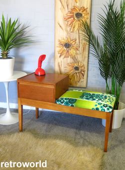 Vintage Mid Century Retro 60s 70s Teak Danish Nest of Coffee Tables