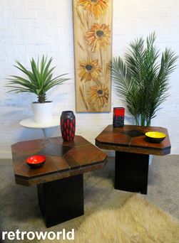 Vintage Mid Century Retro 60s 70s Teak G Plan Fresco Nest of Coffee Tables