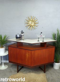 Vintage Retro MCM Tiki Bamboo 50s 60s Cocktail Drinks Bar