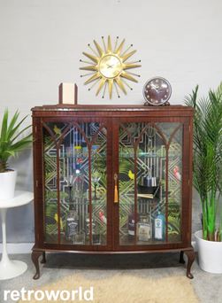 Vintage Retro MCM Tiki Bamboo 50s 60s Cocktail Drinks Bar