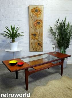 Vintage Mid Century Retro 60s 70s Teak G Plan Katrina Coffee Table