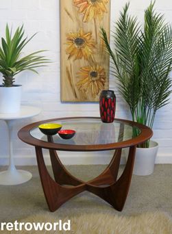 Vintage Mid Century Retro 60s Franco Albini Rattan Wicker Coffee Table