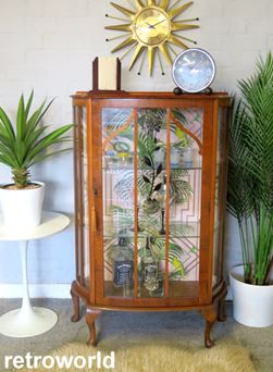 Vintage Retro MCM Tiki Bamboo 50s 60s Cocktail Drinks Bar